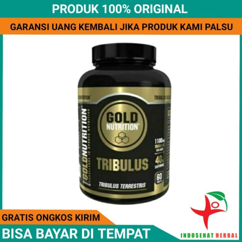 TRIBULUS GOLD NUTRITION OBAT KUAT HERBAL PRIA TAHAN LAMA GOLD NUTRITION TRIBILUS(GRATIS ONGKIR)