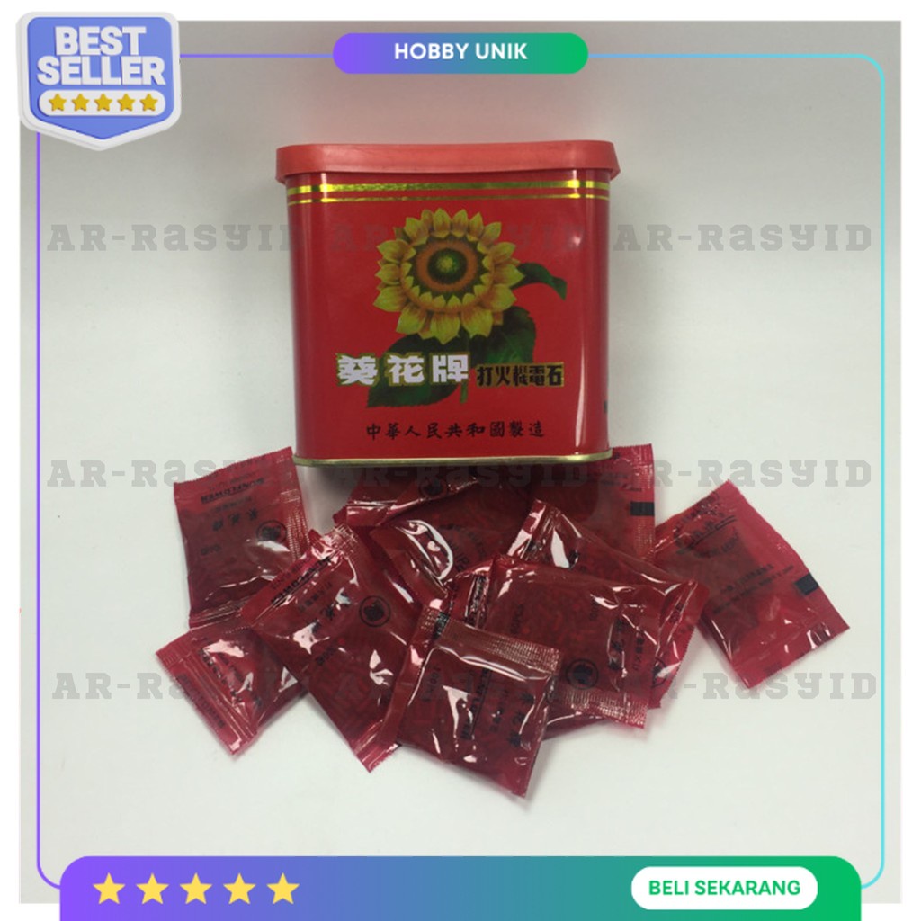 1 Kaleng Flint Zp Batu Korek Api Isi 100 Pcs - Hobby Unik