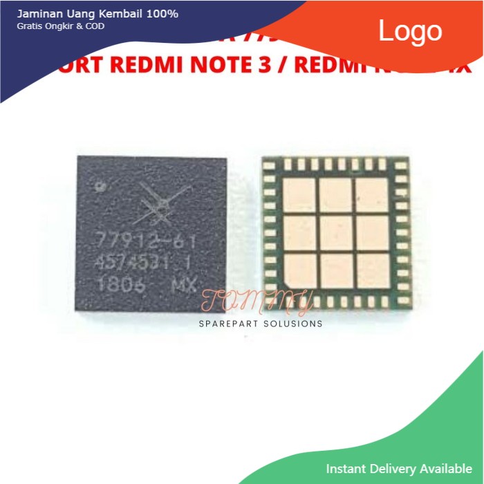 IC RF SINYAL PA 77912-61 FOR REDMI NOTE 3 / REDMI NOTE 4X ORIGINAL