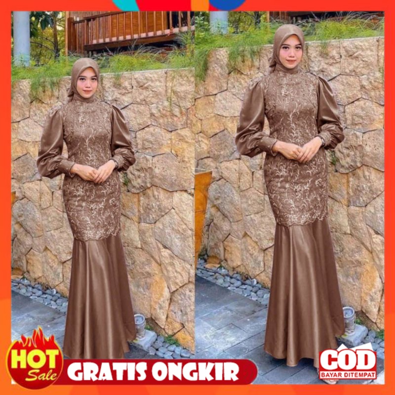 KAIN ADEM HALUS TEBAL / MAXI DESYA /MX DUYUNG MUSLIM /GAMIS PREMIUM /GAMIS UNDANGAN /GAMIS KONDANGAN