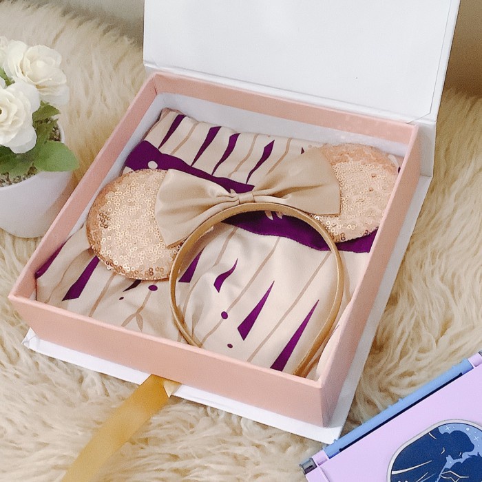 

Hampers anak perempuan girls / kado anak perempuan / set dress - bando - 3-4 tahun