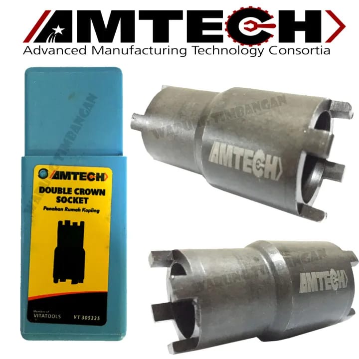 

Termurah Amtech Kunci Mahkota Honda Mur Kopling Double Crown Socket Type b