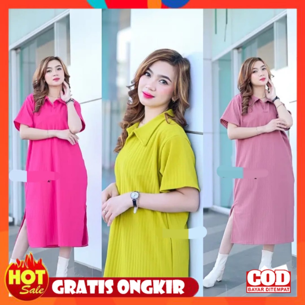 KAIN ADEM HALUS TEBAL / ALINA DRESS KNIT PREMIUM