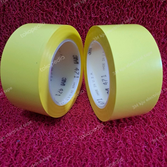 

3M Vinyl floor tape 471.yellow . 2in x 33m x