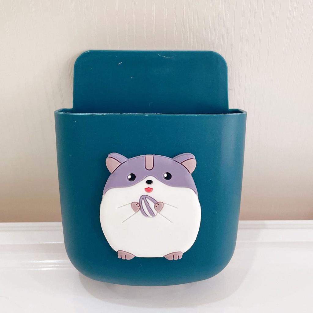 WAJIB PUNYA TERBARU Toko1234. Rak Handphone Dinding Tempel Kotak Tempat Penyimpanan Hp / Remote