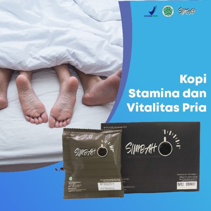 

Kopi Simbah Kopi Herbal Alami Suplemen Vitalitas Pria BPOM 1 Box
