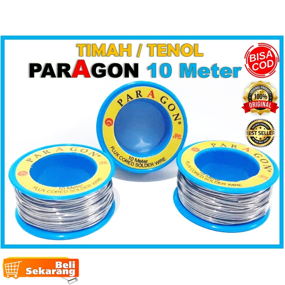 Timah Paragon 10 Meter Tenol Solder Timah Solder