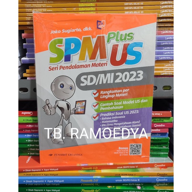 Buku SPM Plus US SD/MI kelas 6 Erlangga