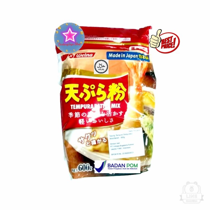 

JS-32 Tepung Tempura 600gr Jepang Import / Nisshin Seifun Tempurako Original