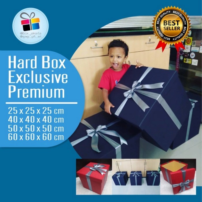 

kotak kado BESAR/giftbox/boxsouvenir/25x25x25cm/merah BERPITA