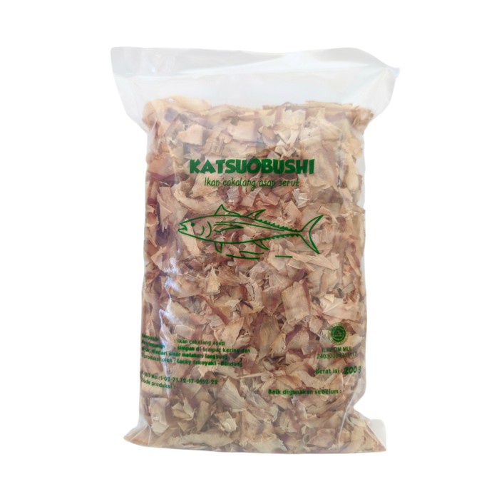 

[SG9] Katsuobushi @200gram lokal halus - ikan Cakalang asap serut, takoyaki