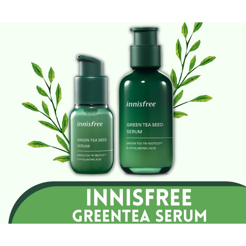 Innisfree Green Tea Serum 30ML & 80ML - Innisfree Serum Green Tea