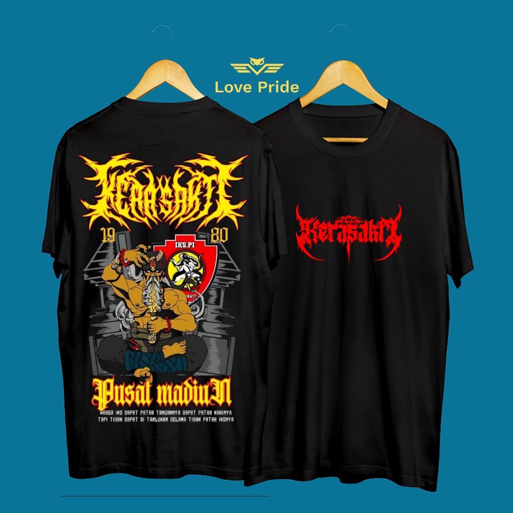 Kaos Tshirt Baju Distro Pencak Silat IKSPI Kera Sakti 1980 Pusat Madiun Premium Terbaru