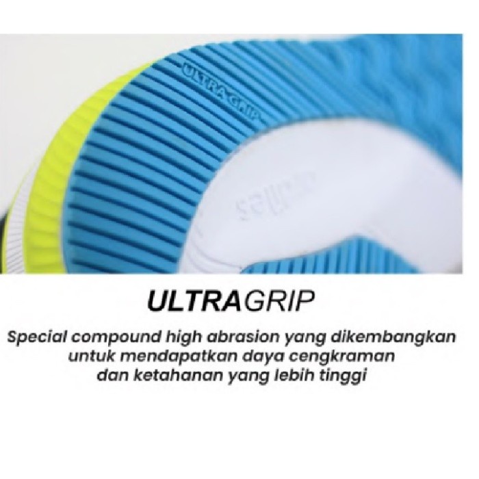Terlaris ✨ -SEPATU LARI RUNNING ARDILES NFINITY FLASH ORIGINAL - Biru Hijau Citr, 37 24.8 cm