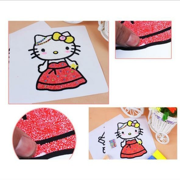 

promosi L T2 Diy Craft Clay Snowflake Mud - Mainan Kerajinan Tangan Anak - Diy