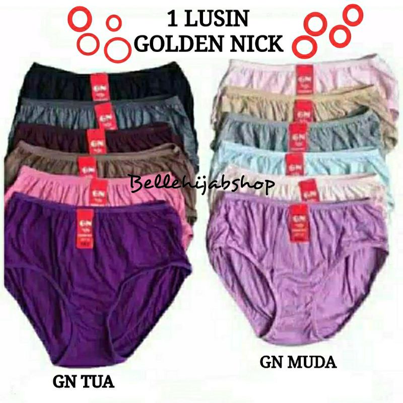 CELANA DALAM LUSINAN GOLDEN NICK / CD WANITA LUSINAN GOLDEN NICK TERMURAH