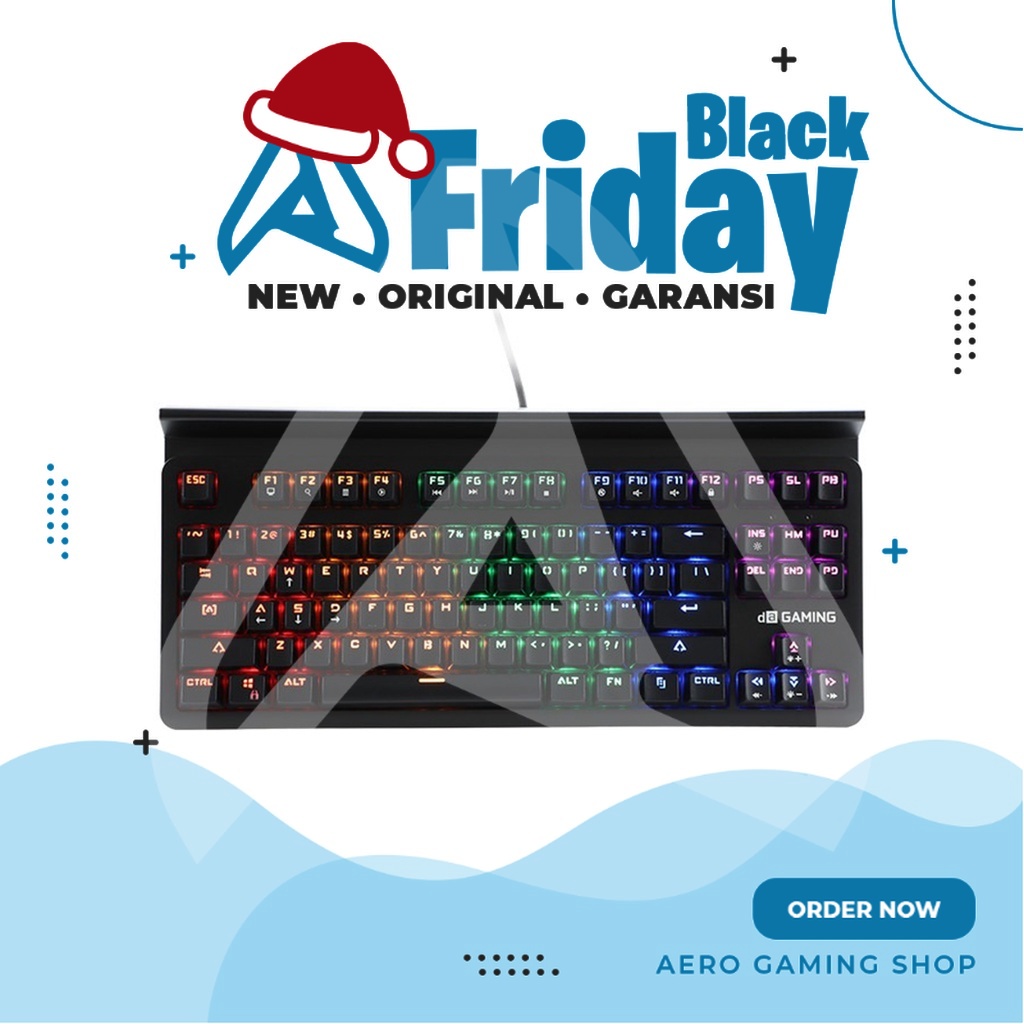 Keyboard Gaming DA Meca Fighter Rainbow