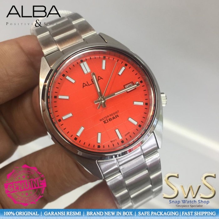 Jam Tangan Alba Unisex Gelato AG8M39 Quartz AG8M39X1