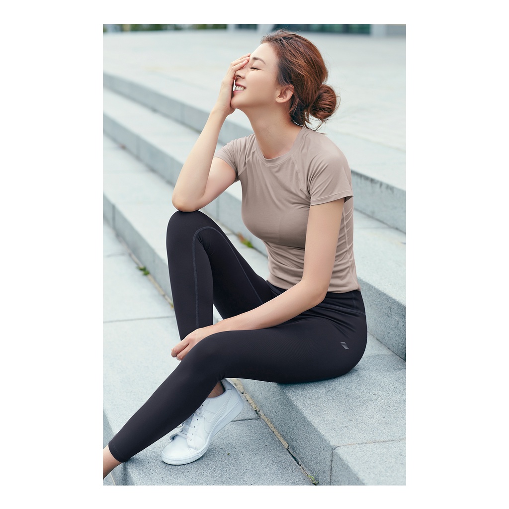 Celana Legging Panjang Olahraga Wanita Back V STL
