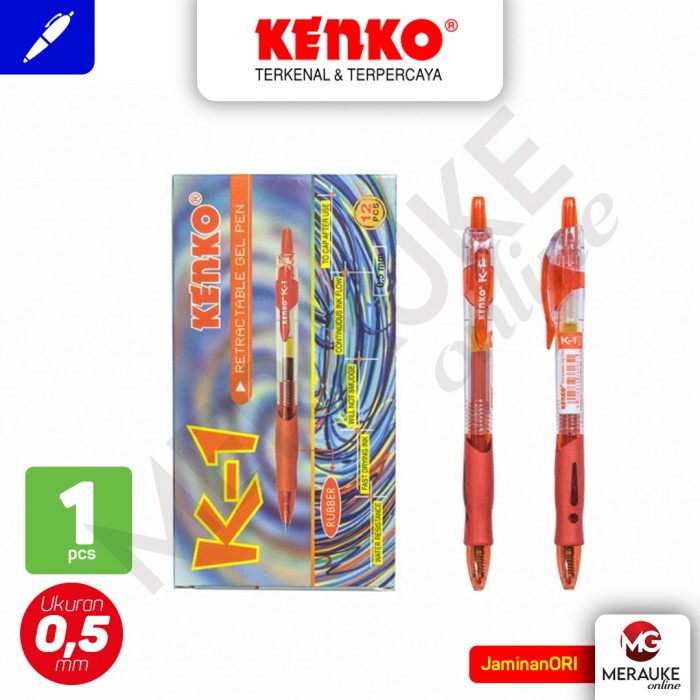 

Gelp Pen KENKO Rectra K-1 Merah