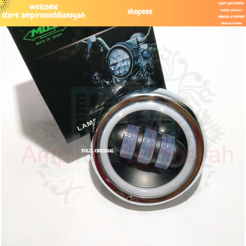 LAMPU DAYMAKER C70 REFLEKTOR C 70 C70 ANGEL EYE 4,5 inch MOS JOS GANDOS