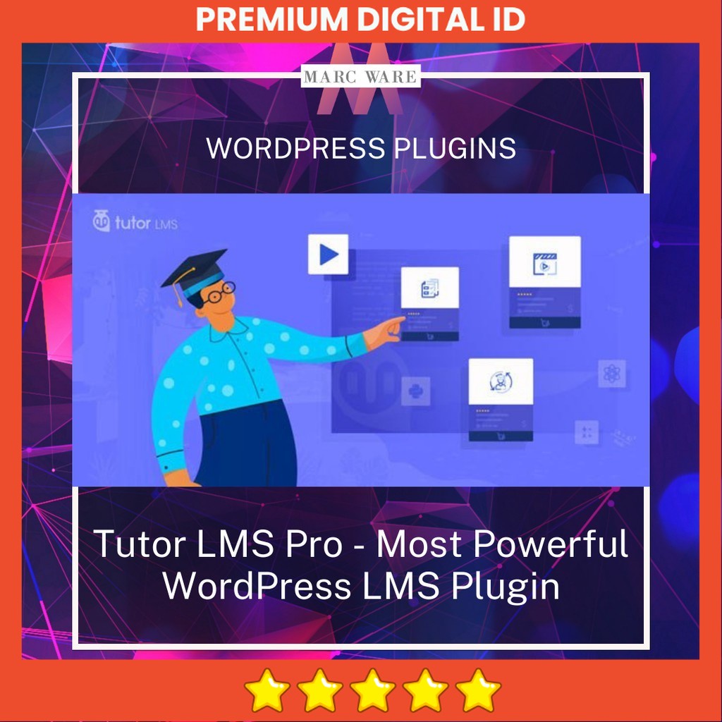 Tutor LMS Pro - Most Powerful Wordpress Theme LMS Wordpress theme  Plugin Termurah Original 100%