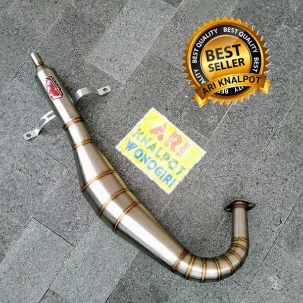 KNALPOT RX KING R9 KOLONG KNALPOT RACING RX KING KOLONG TELO STENLIS Berkwalitas