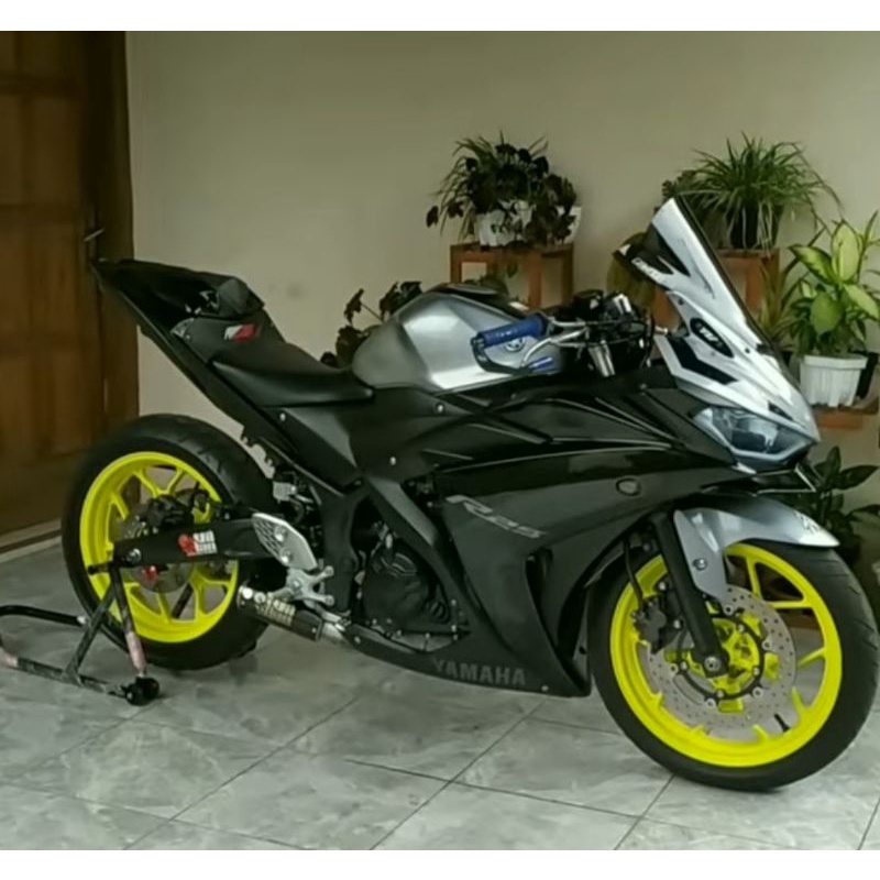 Knalpot Villan Z1 Black Fullsystem CBR250RR NINJA250 Z250 MT25 R25 Versys