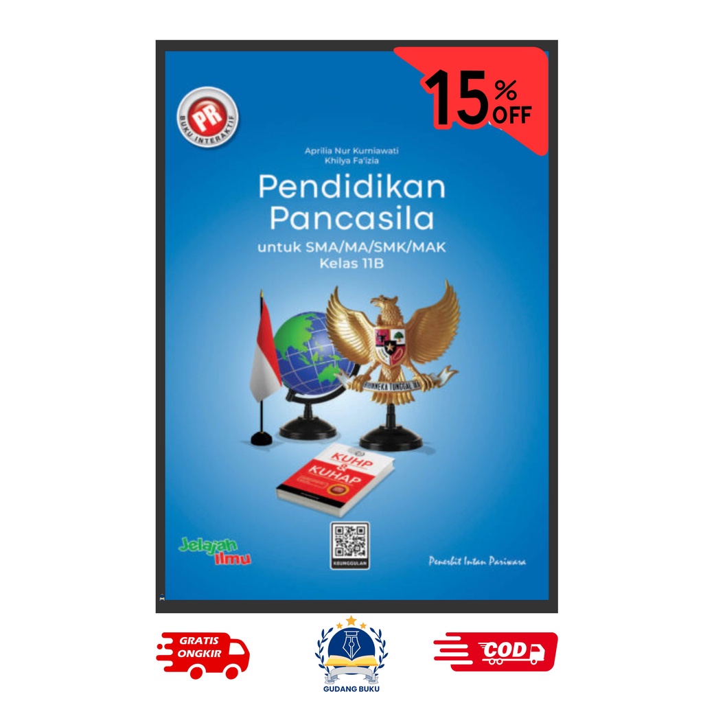 Buku PR/LKS  PPKN SMA Kelas 11 Semester 2 Kurikulum Merdeka Tahun 2024