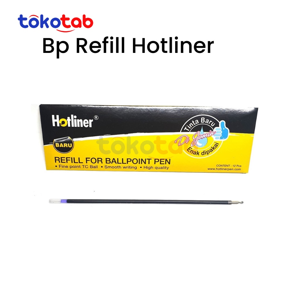 

Tokotab - Refill Bulpoint Hotliner 0.5 mm Refill Pulpen