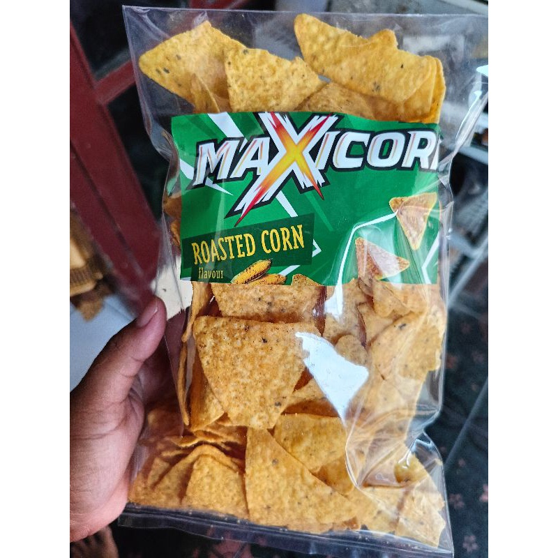 

Maxicorn Keripik Rasa Jagung Bakar Snack Branded 215 gram Griya Snack