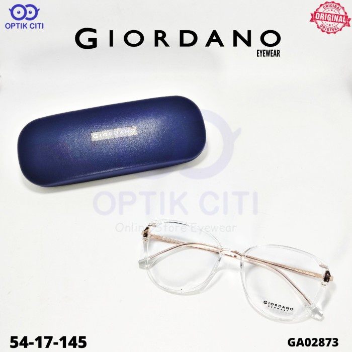 Frame Kacamata Cat Eye Wanita  GIORDANO GA 02873 Original