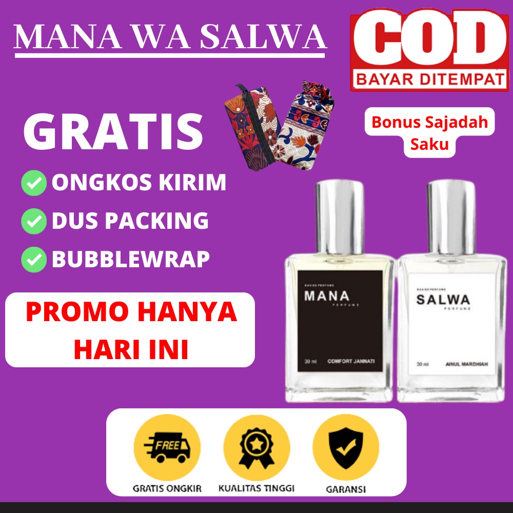 PARFUM MANA WA SALWA PERFUM COUPLE ISLAMI