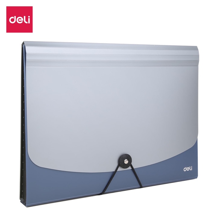 

Best Seller[Promo] Deli Expanding File A4, organizer map dompet dokumen [E38151] - Biru