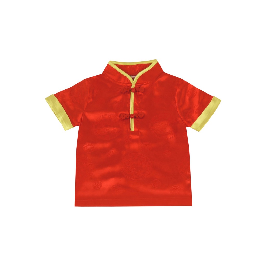Jsp962 - Kemeja Pendek Anak Laki-laki, 12-36 Bulan - J241CNYI-02SH