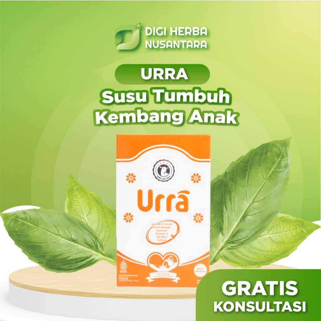 

URRA Susu Kambing Saneen Untuk Penambah Berat Badan & Tinggi Badan Anak - 1 Box