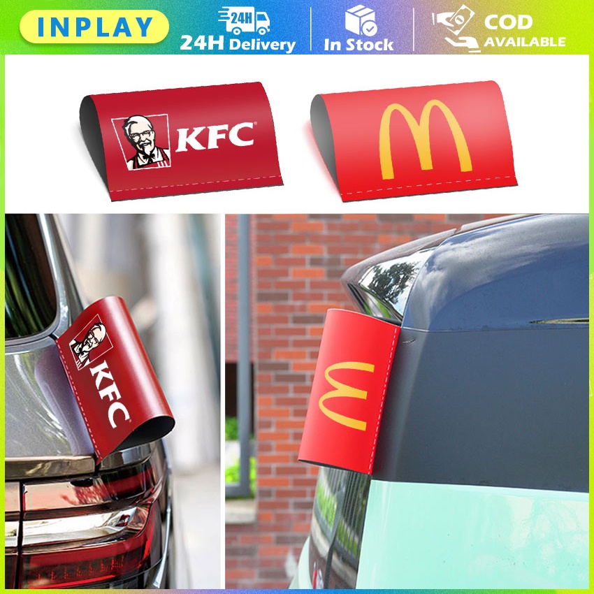 

Label Tag Mobil McDonald/KFC / Variasi Penutup Pintu Bagasi / Stiker Bagasi / Pintu Mobil Stiker / Bahan PVC Print UV Tahan Cuaca