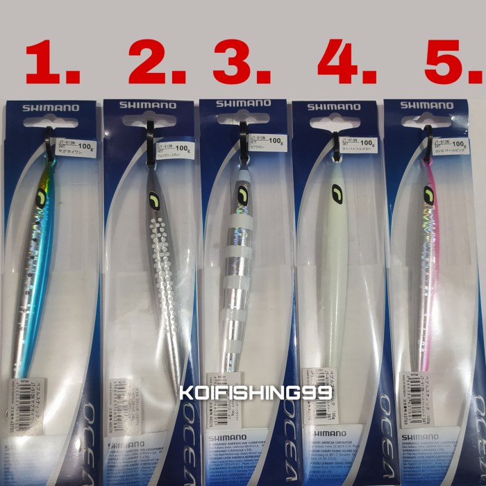 Umpan Metal jig Shimano Stinger Butterfly Pebble Stick 100 gram