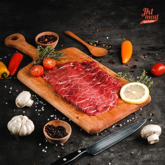 

Daging Slice 250 gram / Beef Slice / Slice Beef Halal / Daging Sapi Slice tidak lemak / Import