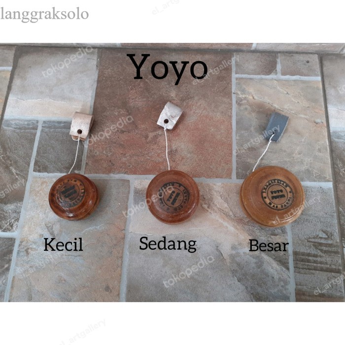 

Mainan Anak/Mainan Tradisional Yoyo - Yoyo Kecil murah