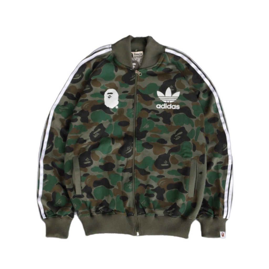 Harga jaket adidas x on sale bape