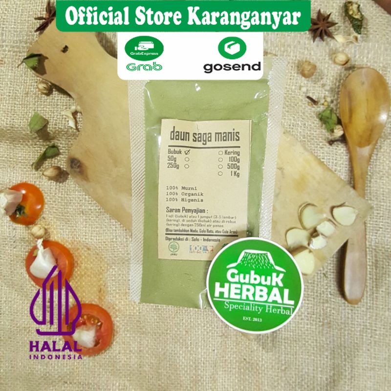 

DAUN SAGA MANIS BUBUK 250 GRAM / Abrus Precatorius / BUBUK HALUS / MURNI TANPA CAMPURAN