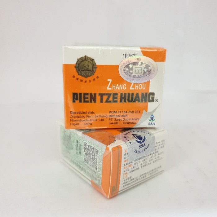 Pien Tze Huang / Pientzehuang ditumbuk isi 6 kapsul