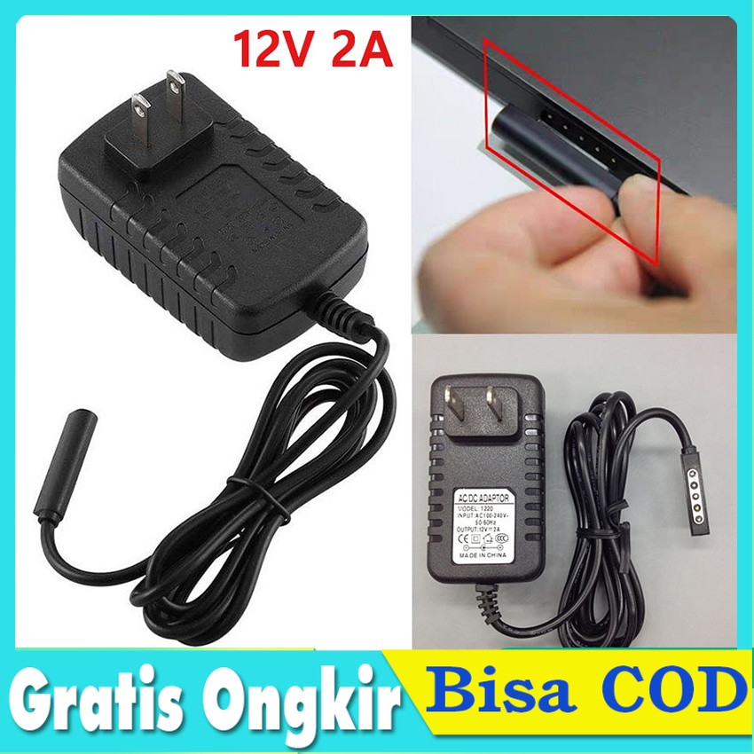 Microsoft Original Rt Surface Pro / Model Charger 12v Windows 8 Tablet US Plug Power Adapter Charger