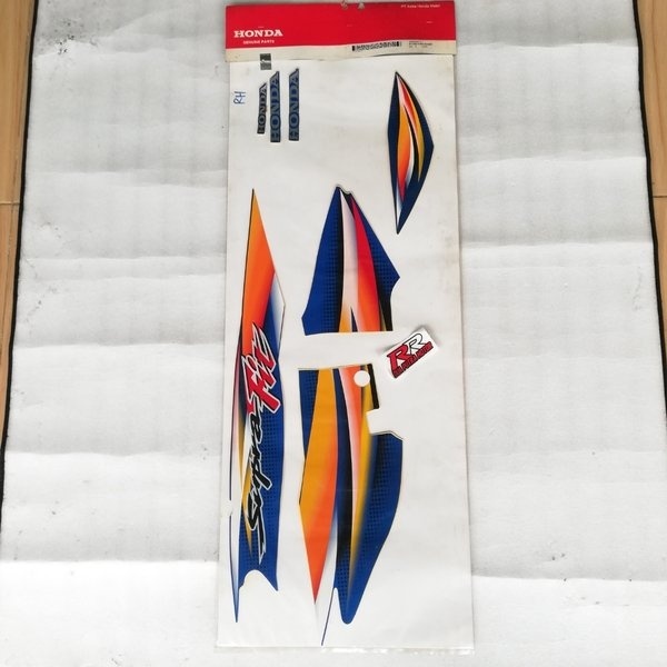 grafik graphic grapik sticer stiker sticker striping body bodi original ori honda supra fit lama old