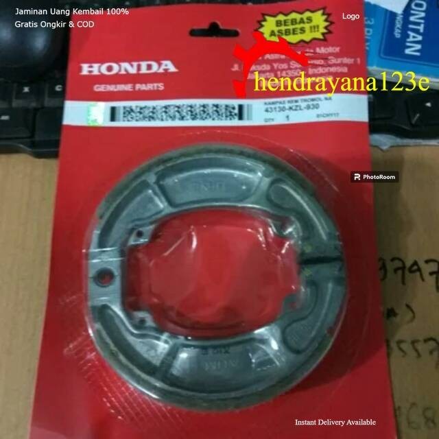 KANVAS REM BELAKANG HONDA SCOOPY LAMA DAN FI BEAT VARIO