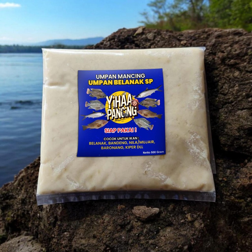 Umpan Mancing - Umpan Belanak Siap Pakai Anti Ambyar Dijamin Gacor 500g Yihaa Pancing