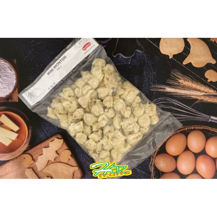 

Seafood Olahan Bumifood Mini Wonton 500 Gram