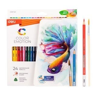 

Pensil Warna Deli Watercolor Warna Free Brush - EC00720