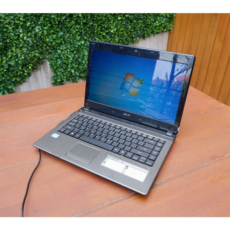 Laptop Acer Aspire 4750 Core i3-2330M Ram 2Gb Hdd 500Gb 17150 Windows slim Laptop bekas murah Laptop